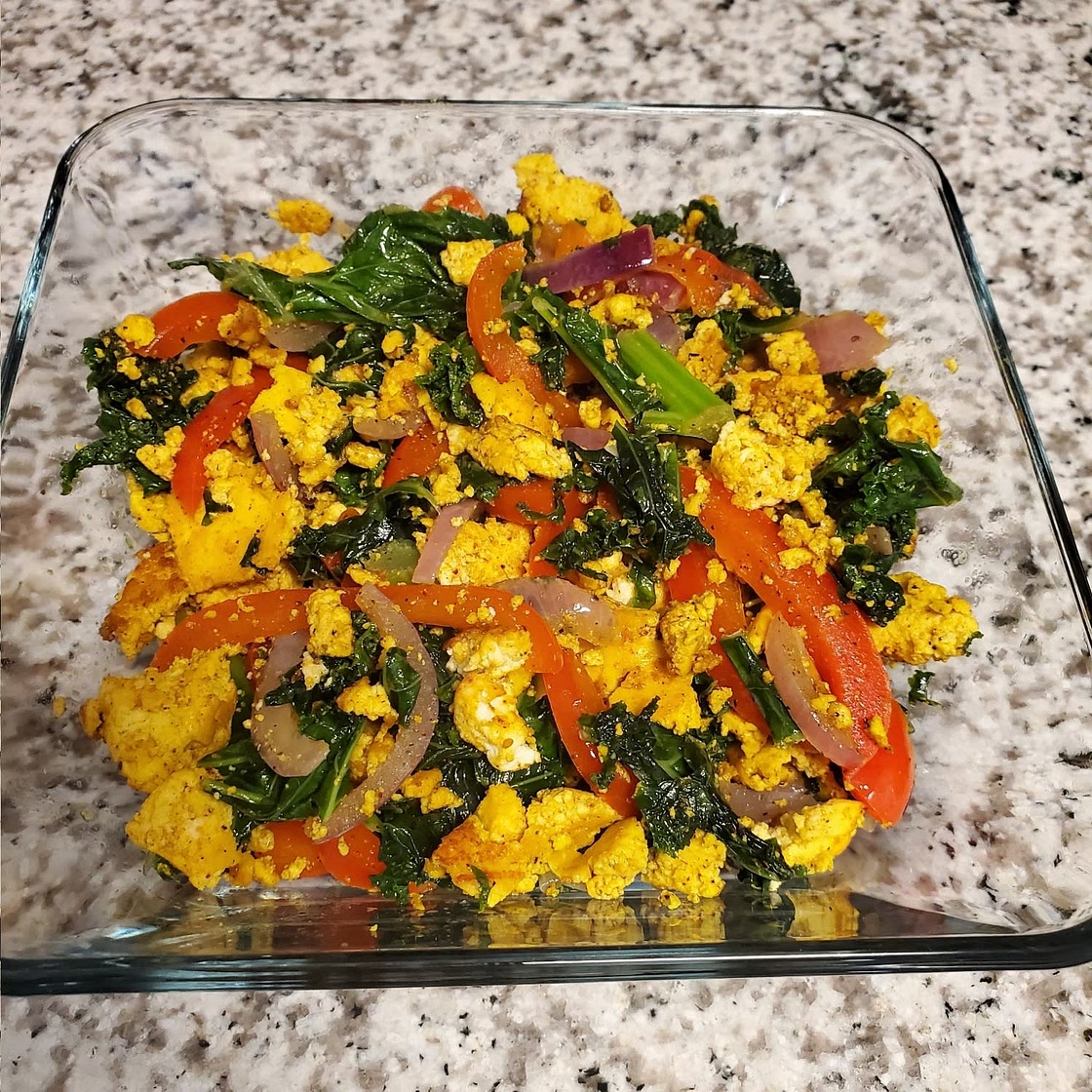 Southwest Tofu Scramble