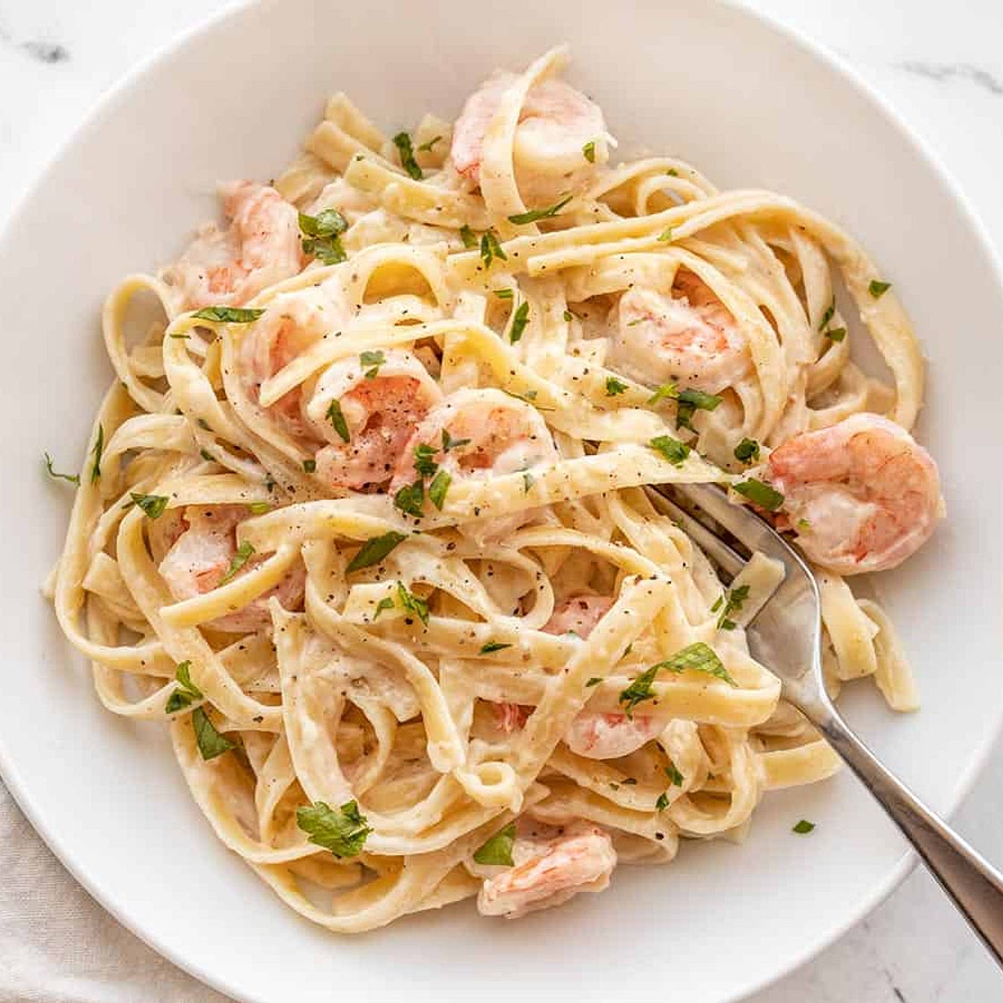 Shrimp Alfredo