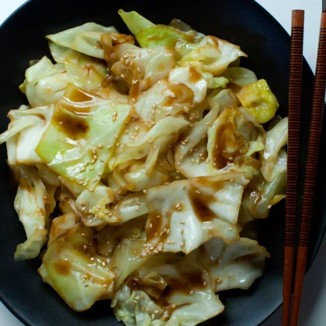 Soy Sauce Butter Cabbage