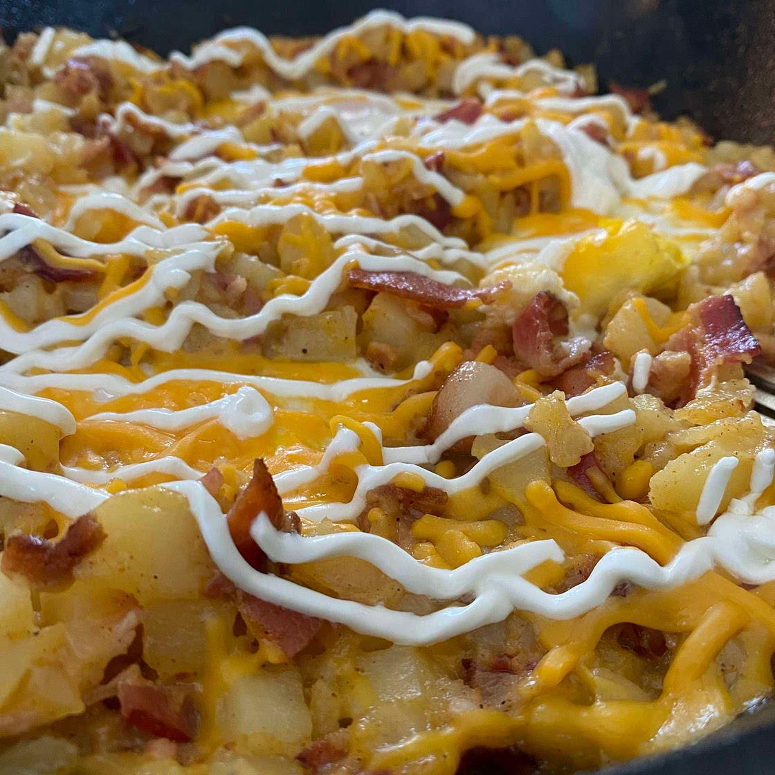Loaded Potato Breakfast Casserole 