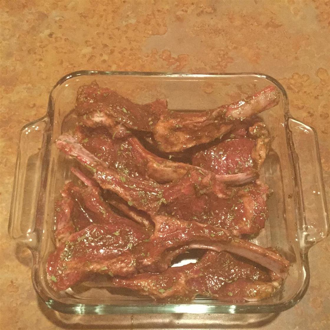 Grilled Lamb with Brown Sugar Glaze