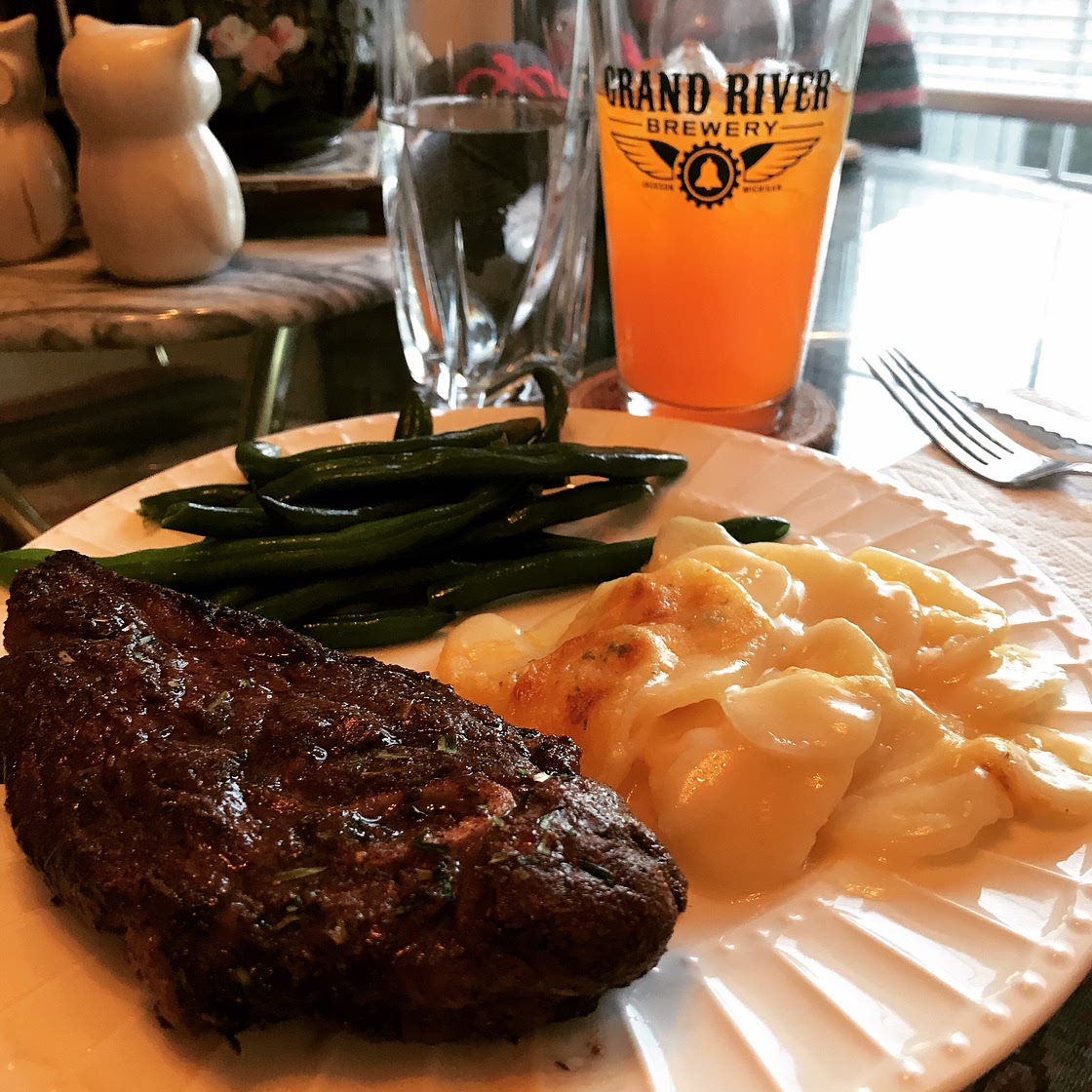 Grilled Lamb with Brown Sugar Glaze