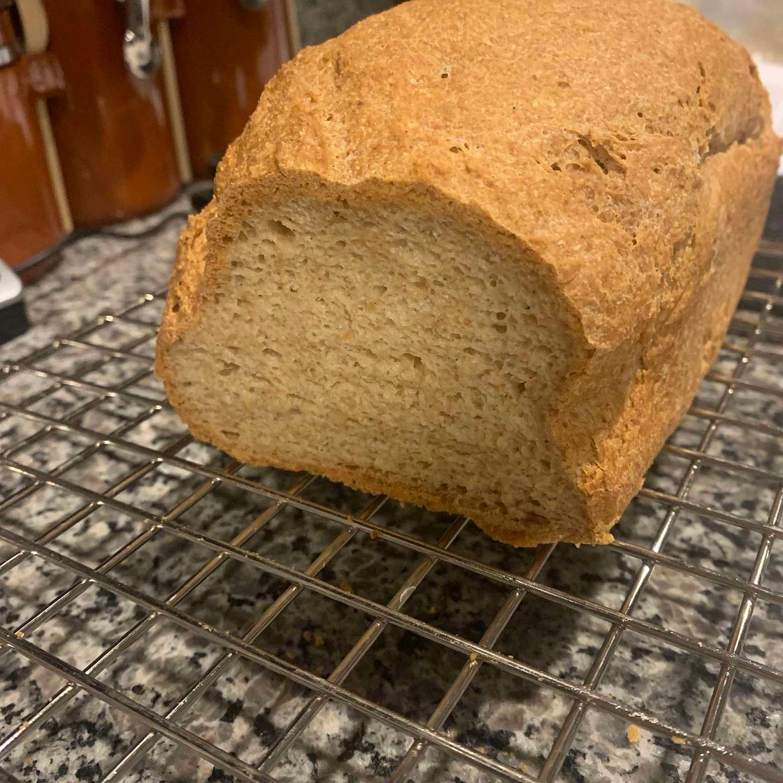Homemade grain free bread