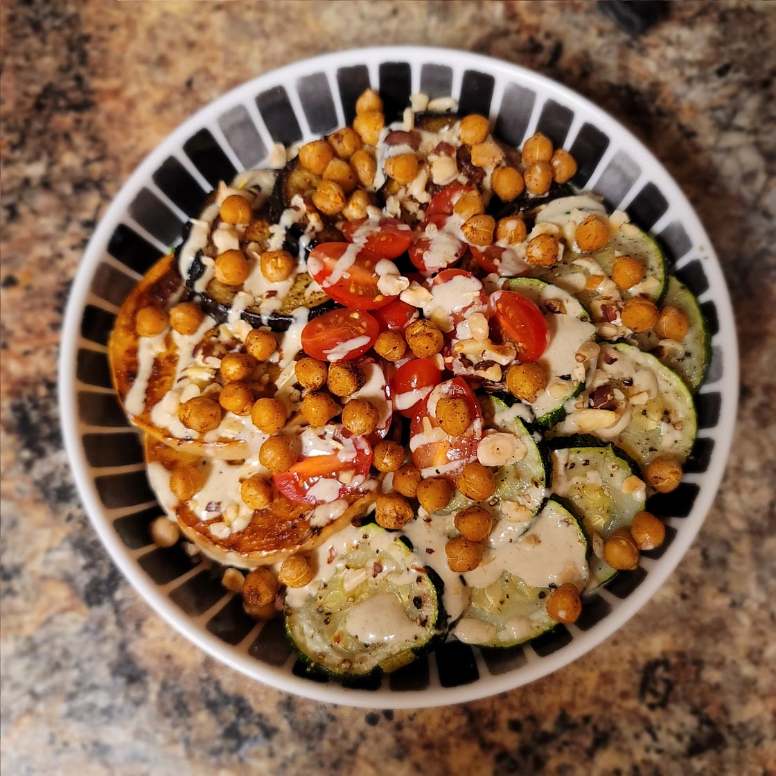 Mediterranean Roast Vegetable Bowl