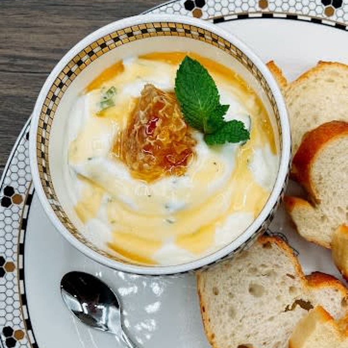 Whipped Ricotta with Honeycomb