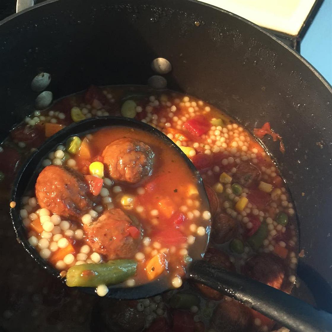 Hearty Italian Meatball Soup