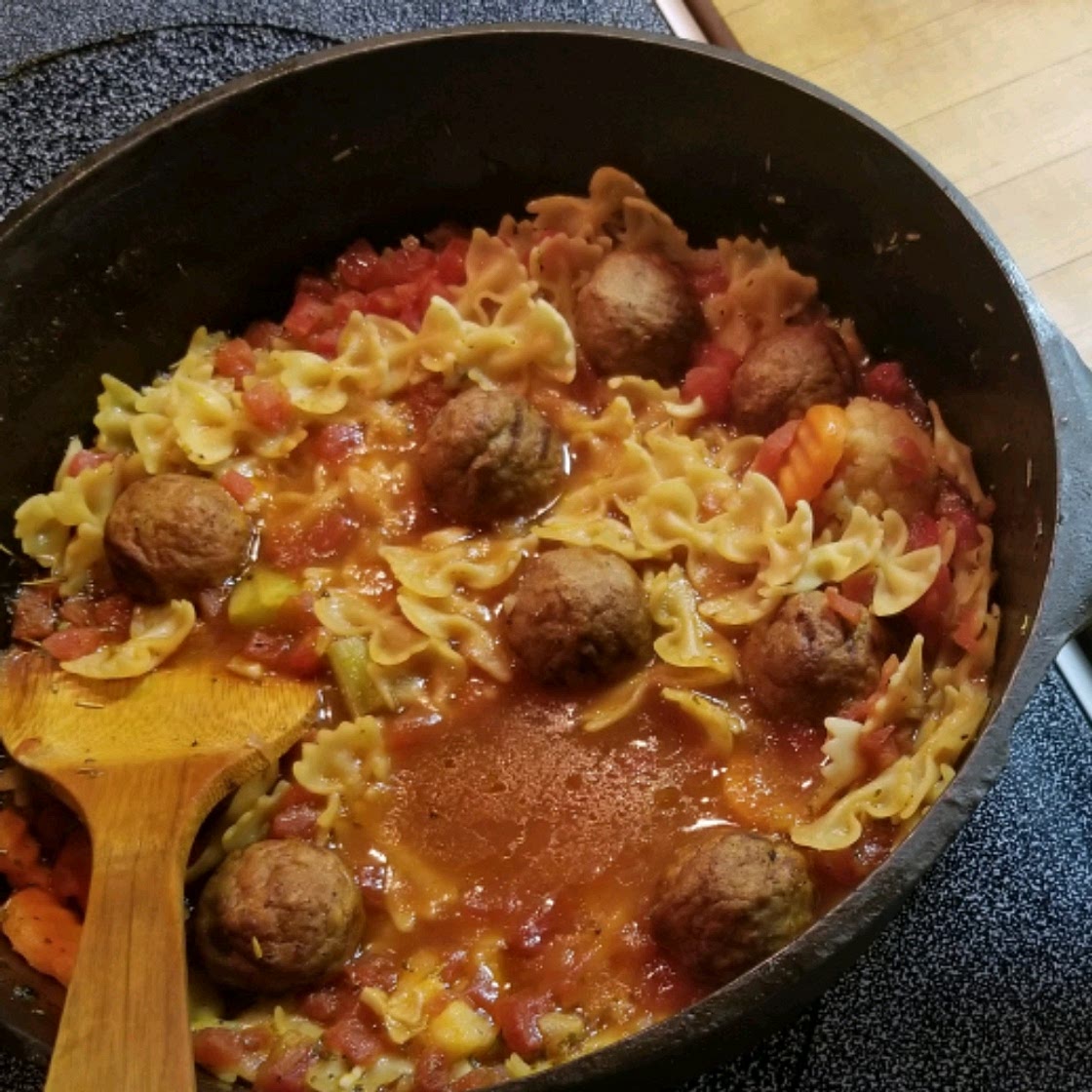 Hearty Italian Meatball Soup