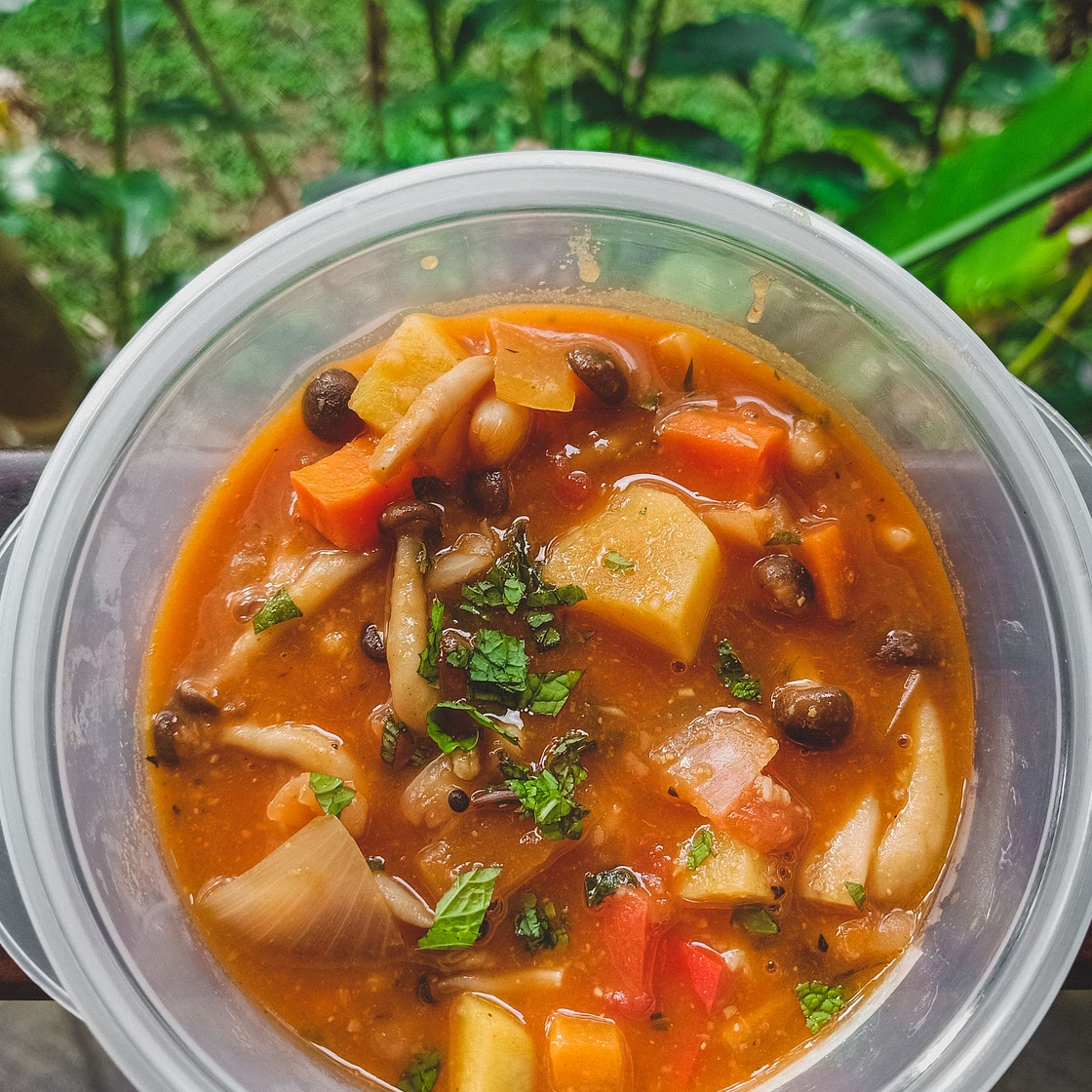 Sweet Potato & White Bean Stew