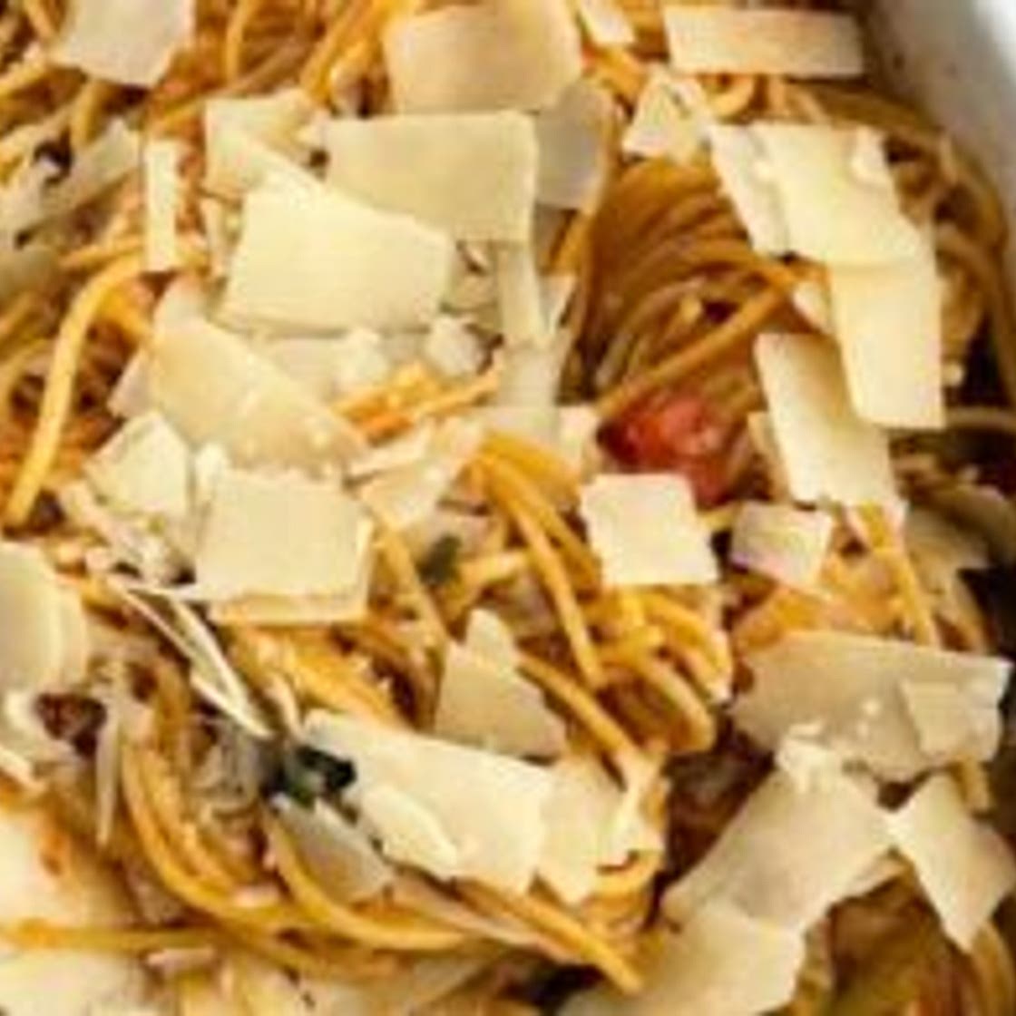 Baked Spaghetti Bolognese