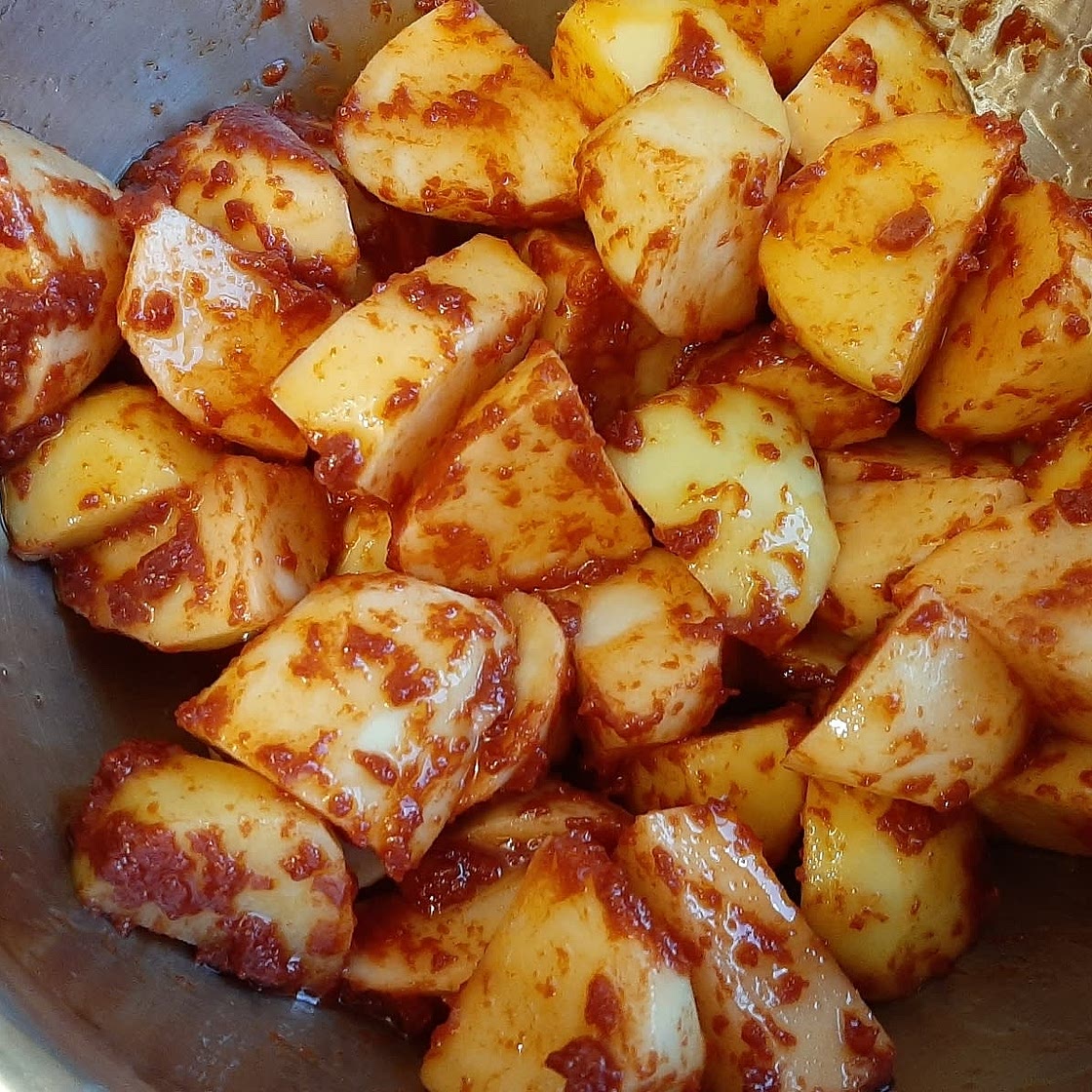 Spanish potatoes