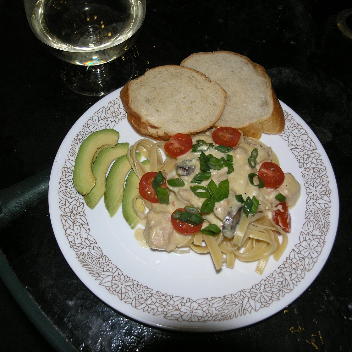 Slow Cooker Chicken Stroganoff