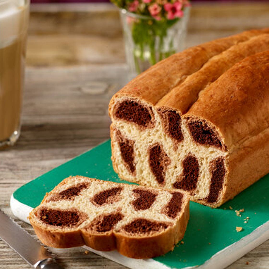Leoparden-Brioche
