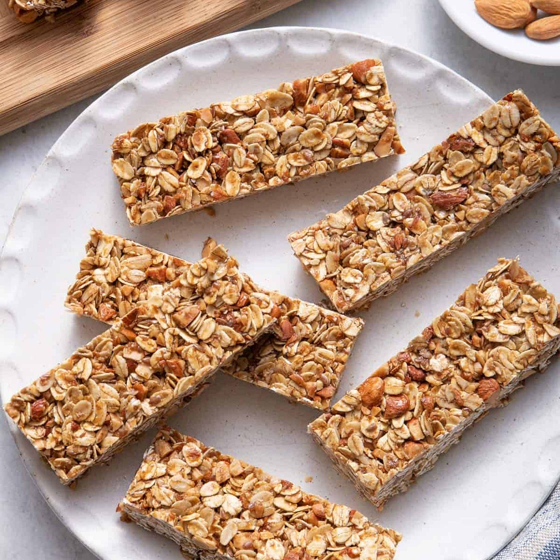 Honey Oat Granola Bars