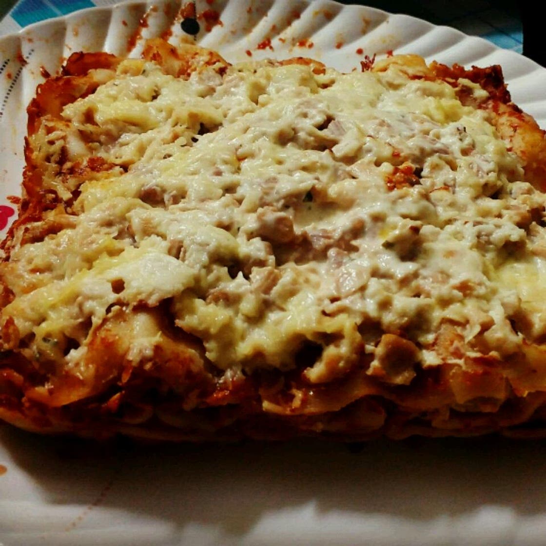 Creamy Chicken Lasagna