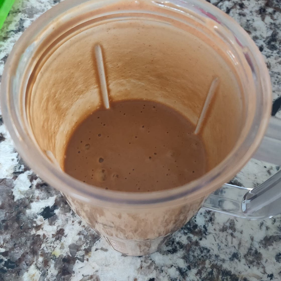 Avocado Chocolate Peanut Butter Smoothie