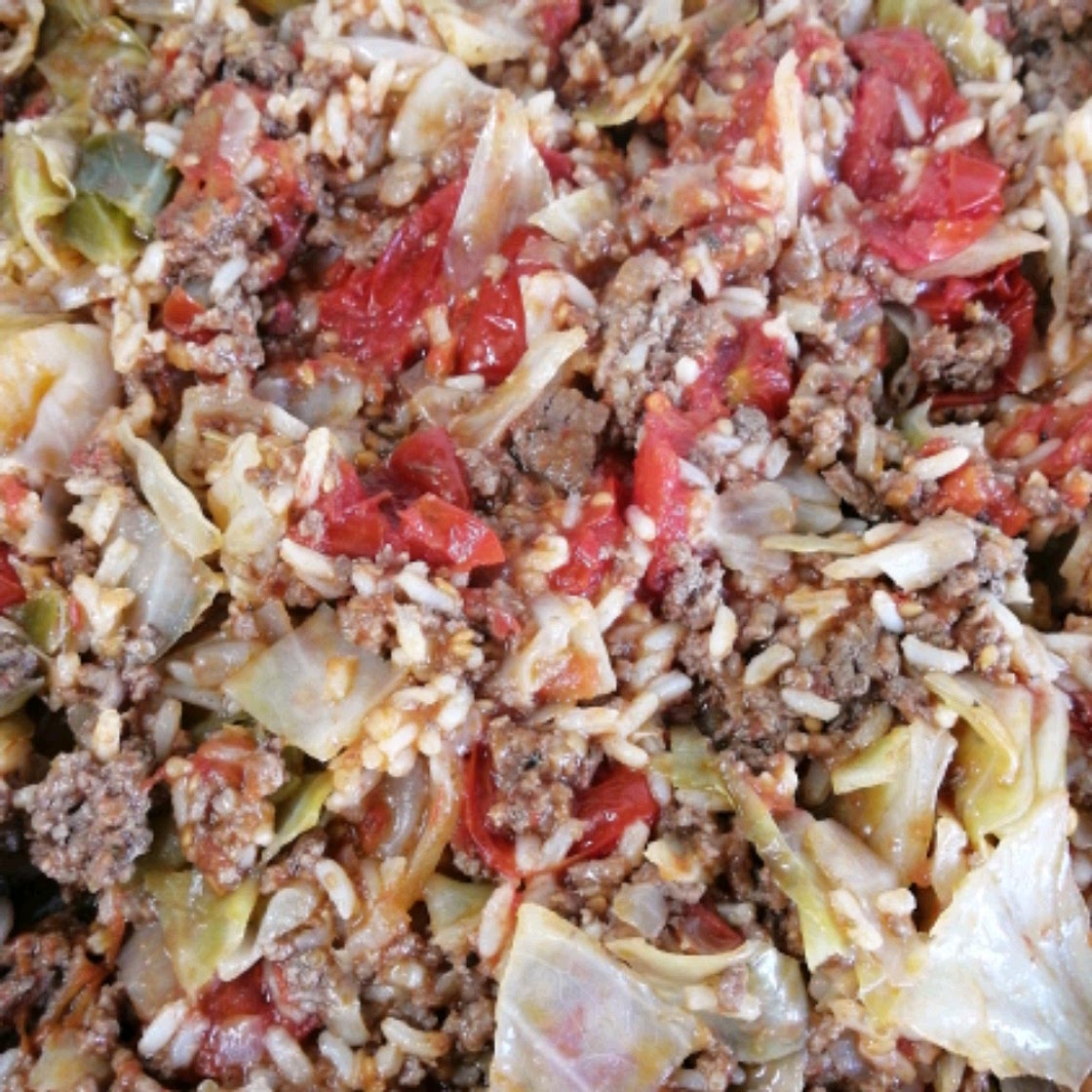 Unstuffed Cabbage Roll
