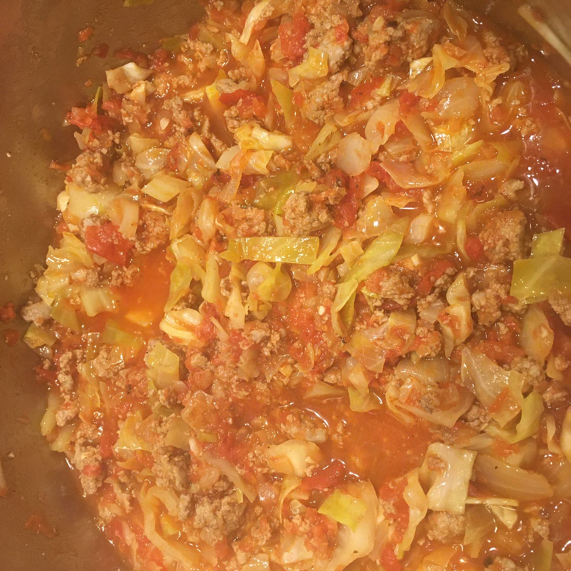 Unstuffed Cabbage Roll