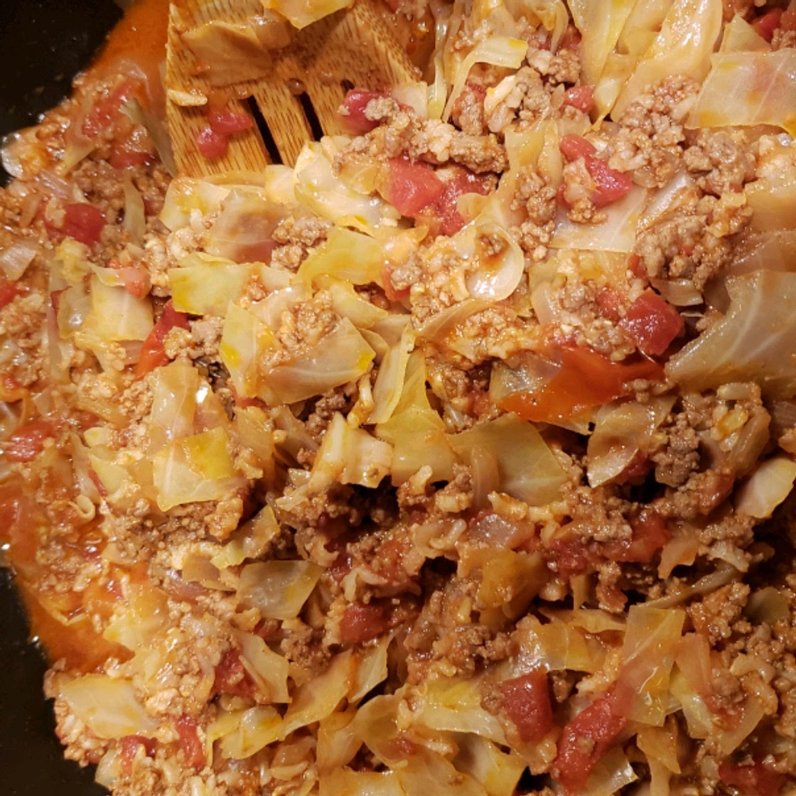 Unstuffed Cabbage Roll