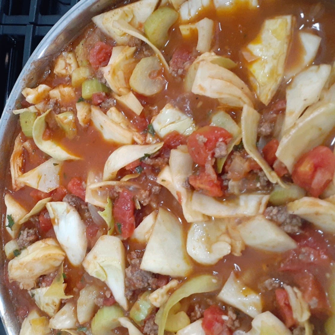 Unstuffed Cabbage Roll