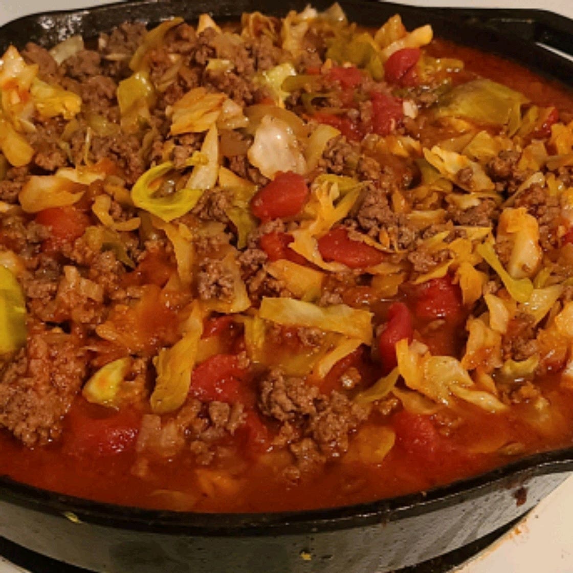Unstuffed Cabbage Roll