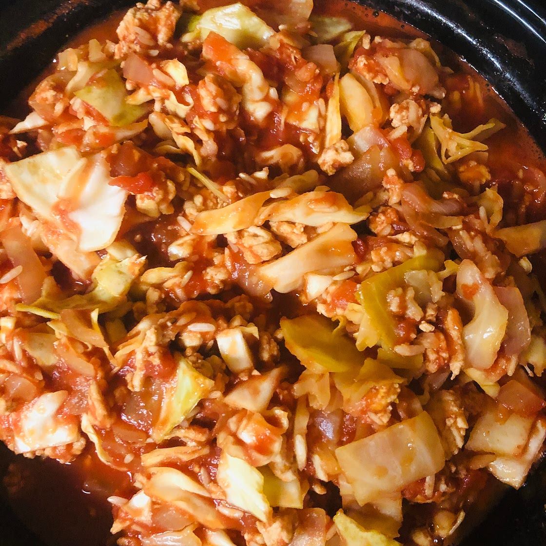 Unstuffed Cabbage Roll
