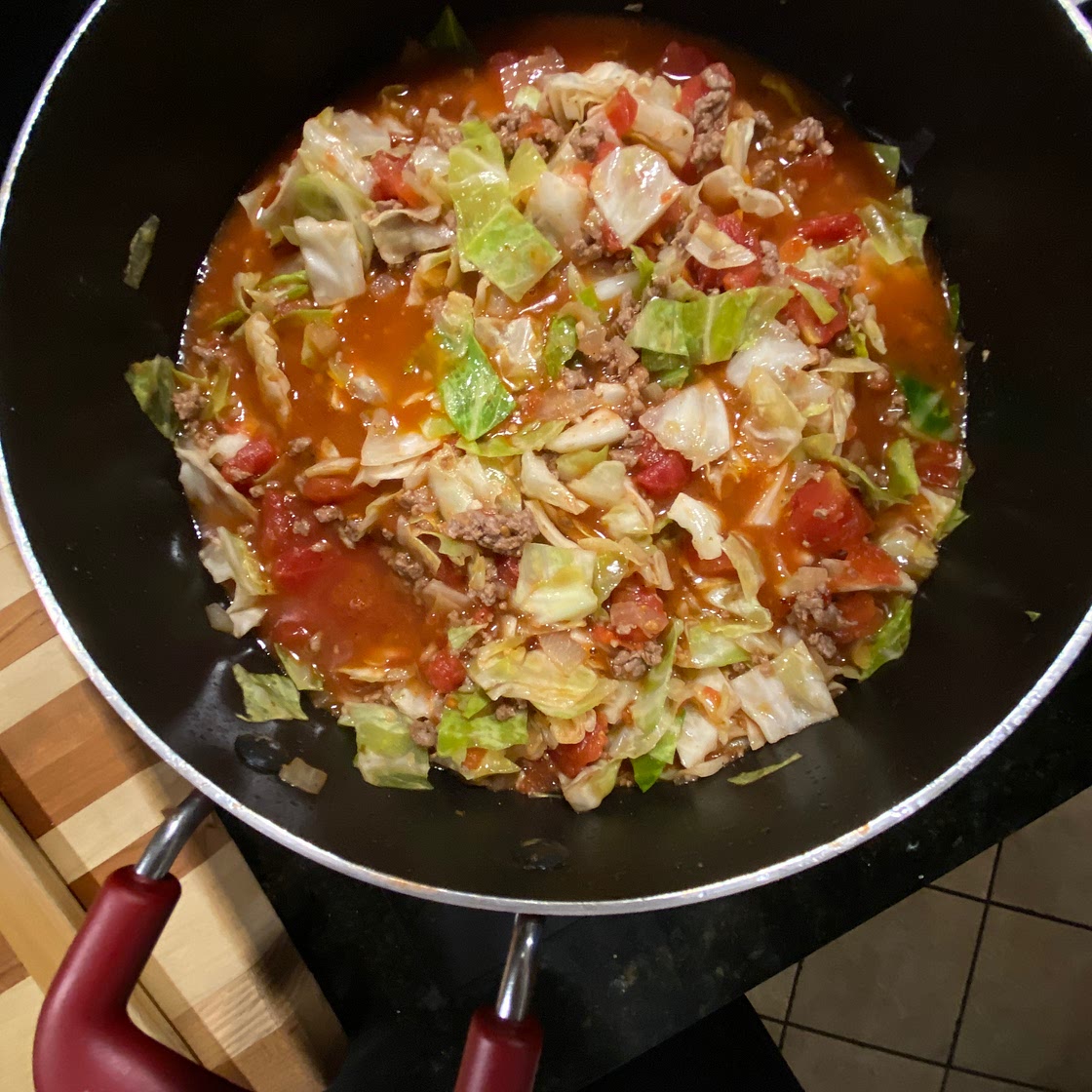 Unstuffed Cabbage Roll