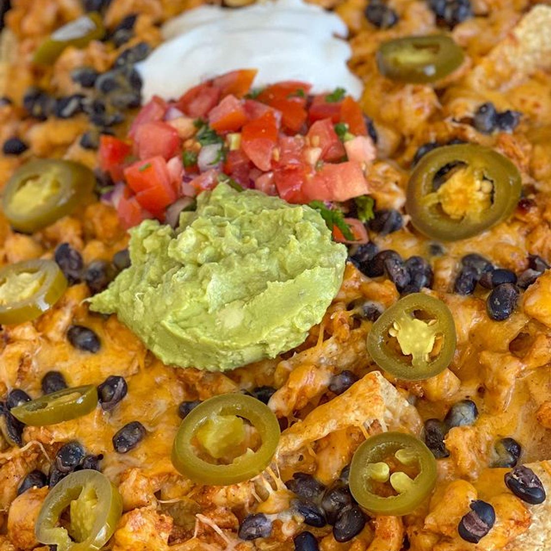 Chicken nachos