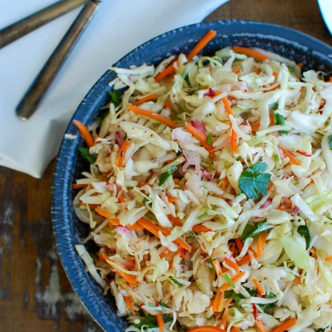 Healthy Coleslaw