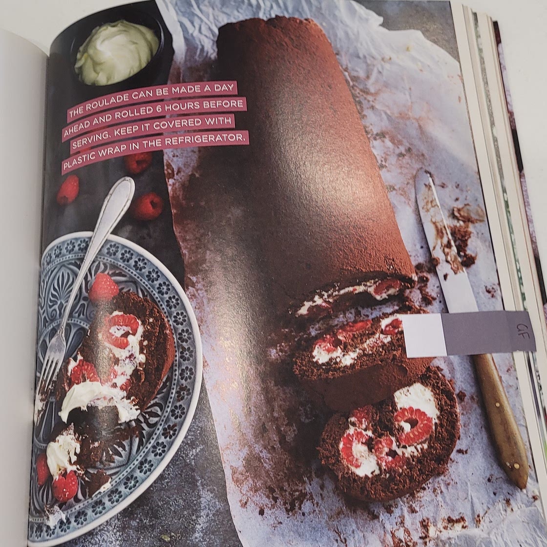 Rich Chocolate & Raspberry Roulade