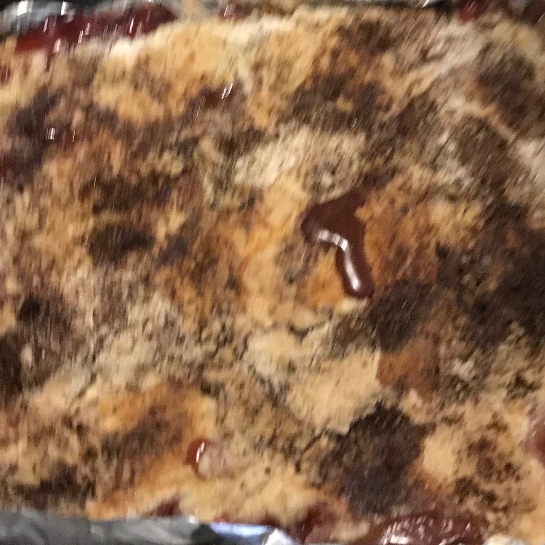 Sunshine peach and cherry dump cake