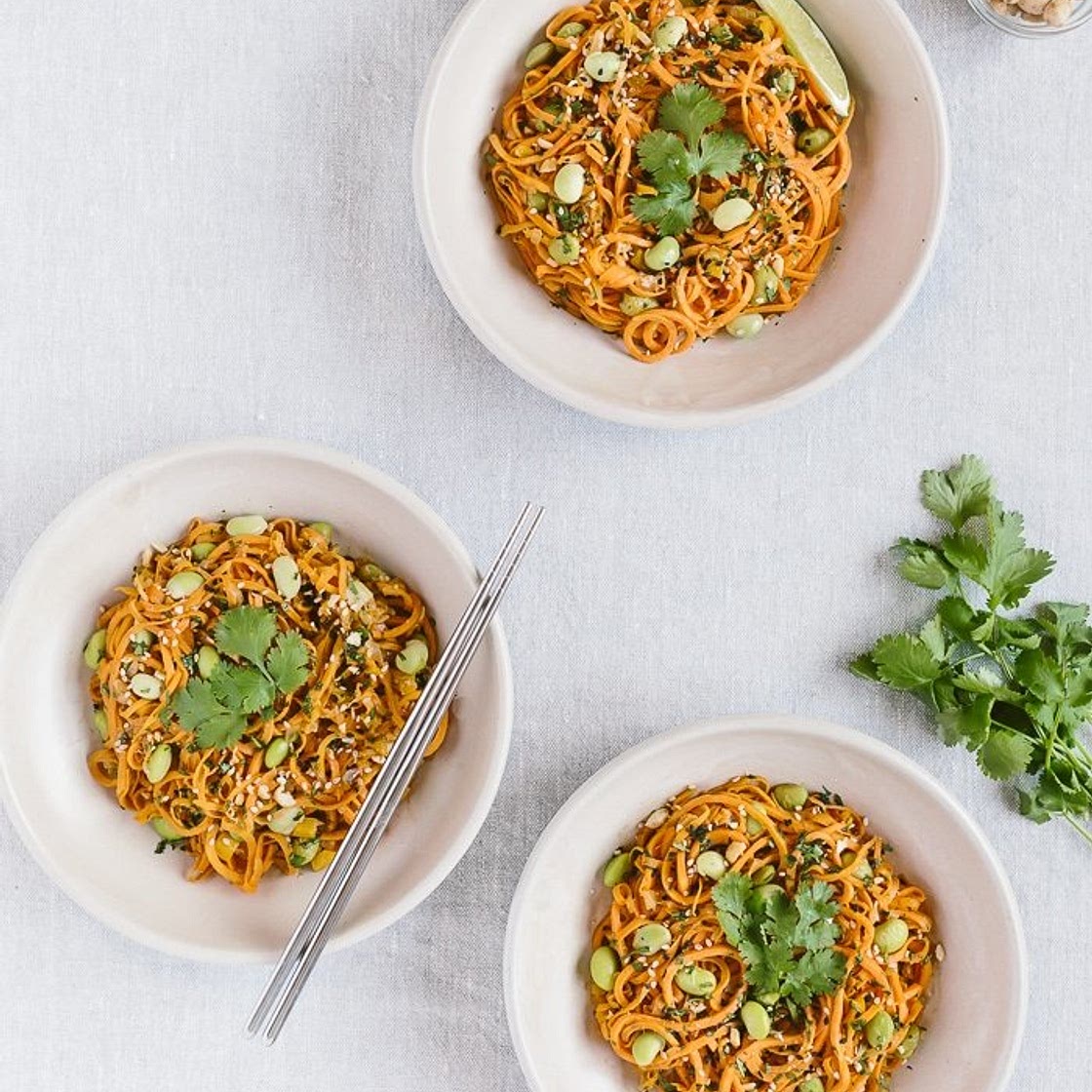 Sweet Potato “Noodle” Pad Thai