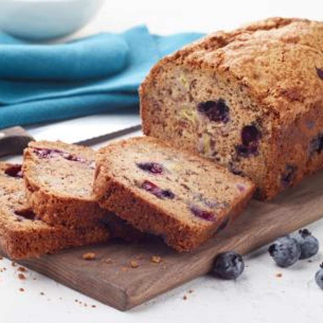 Blueberry-Banana Bread