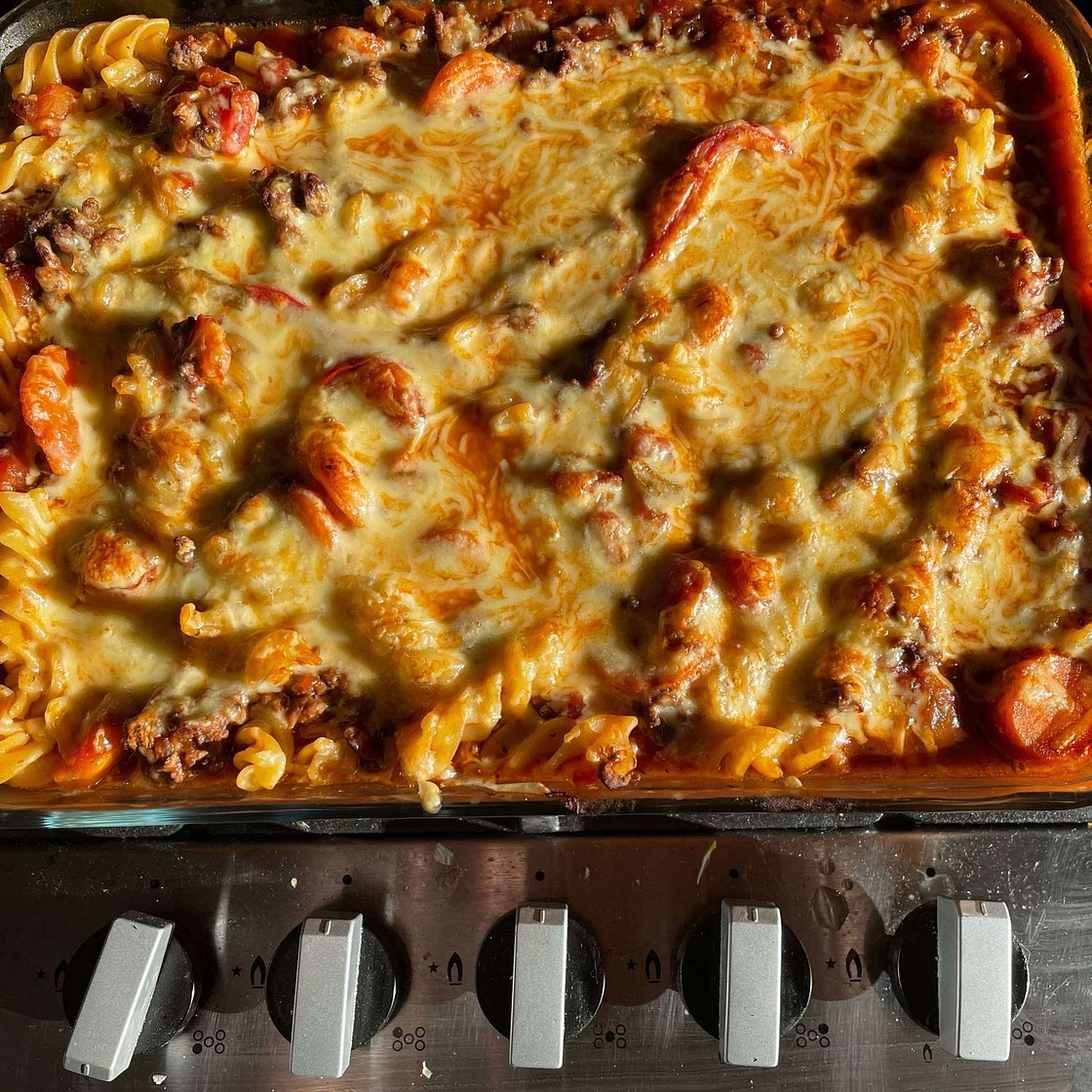 Pasta Bolognese Bake | Slimming & Weight Watchers Friendly