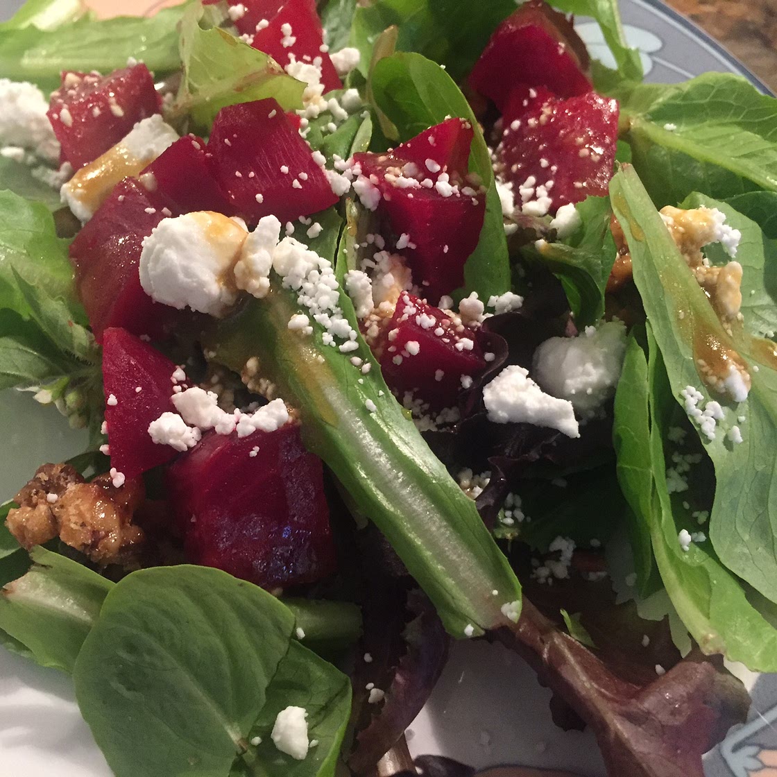 Beet Salad with Goat Cheese