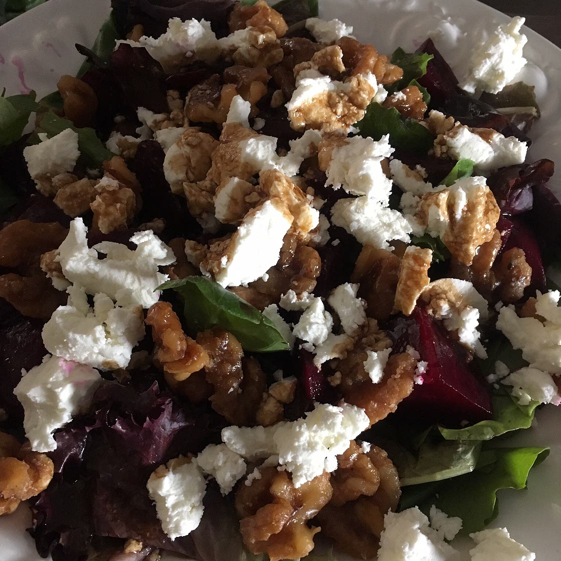 Beet Salad with Goat Cheese