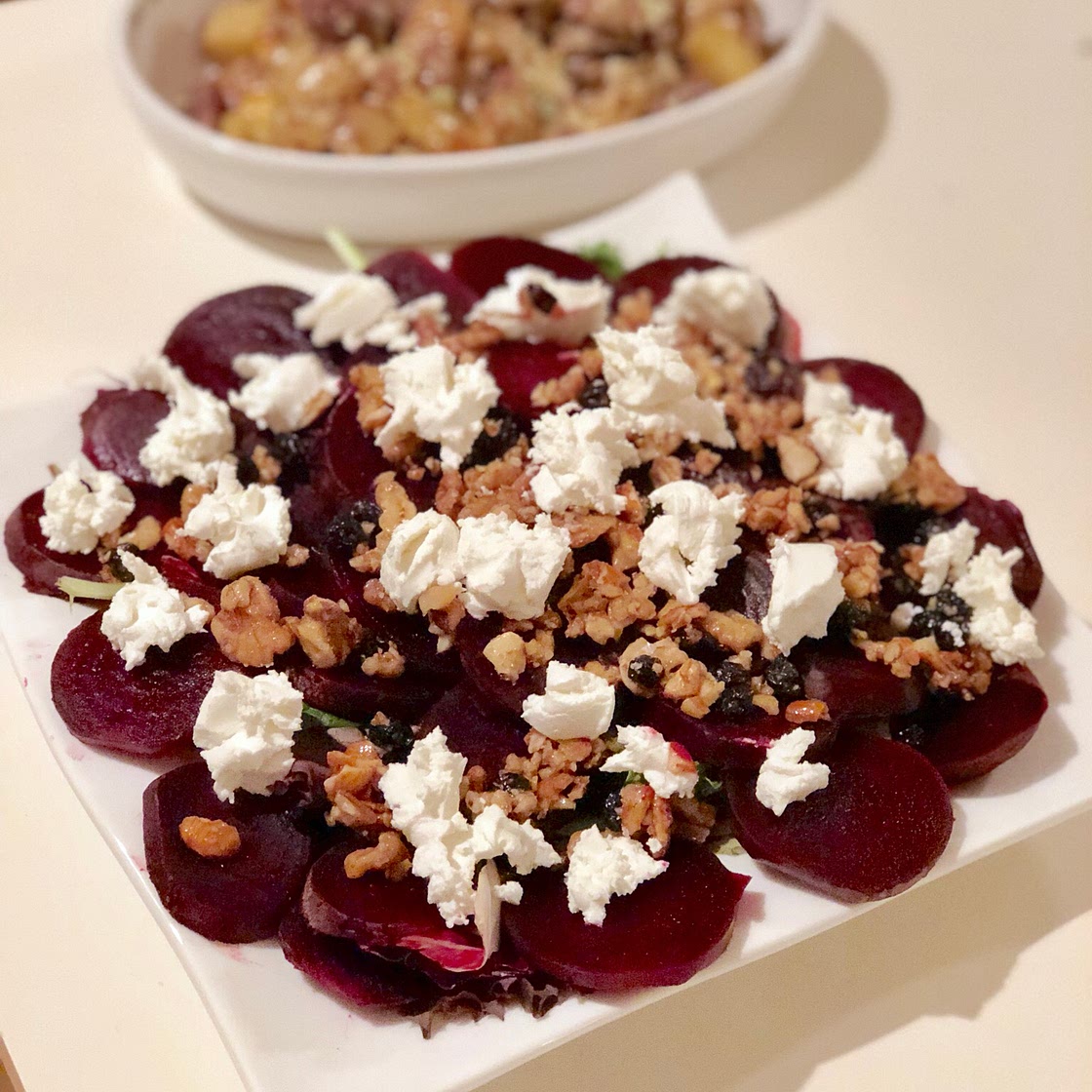 Beet Salad with Goat Cheese