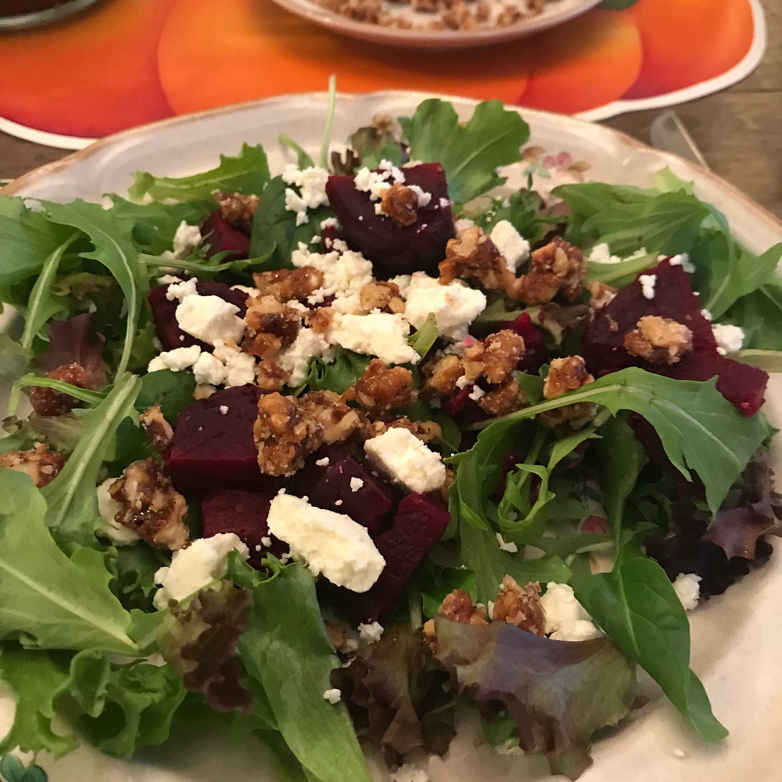 Beet Salad with Goat Cheese