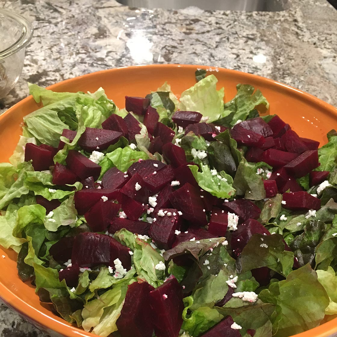 Beet Salad with Goat Cheese