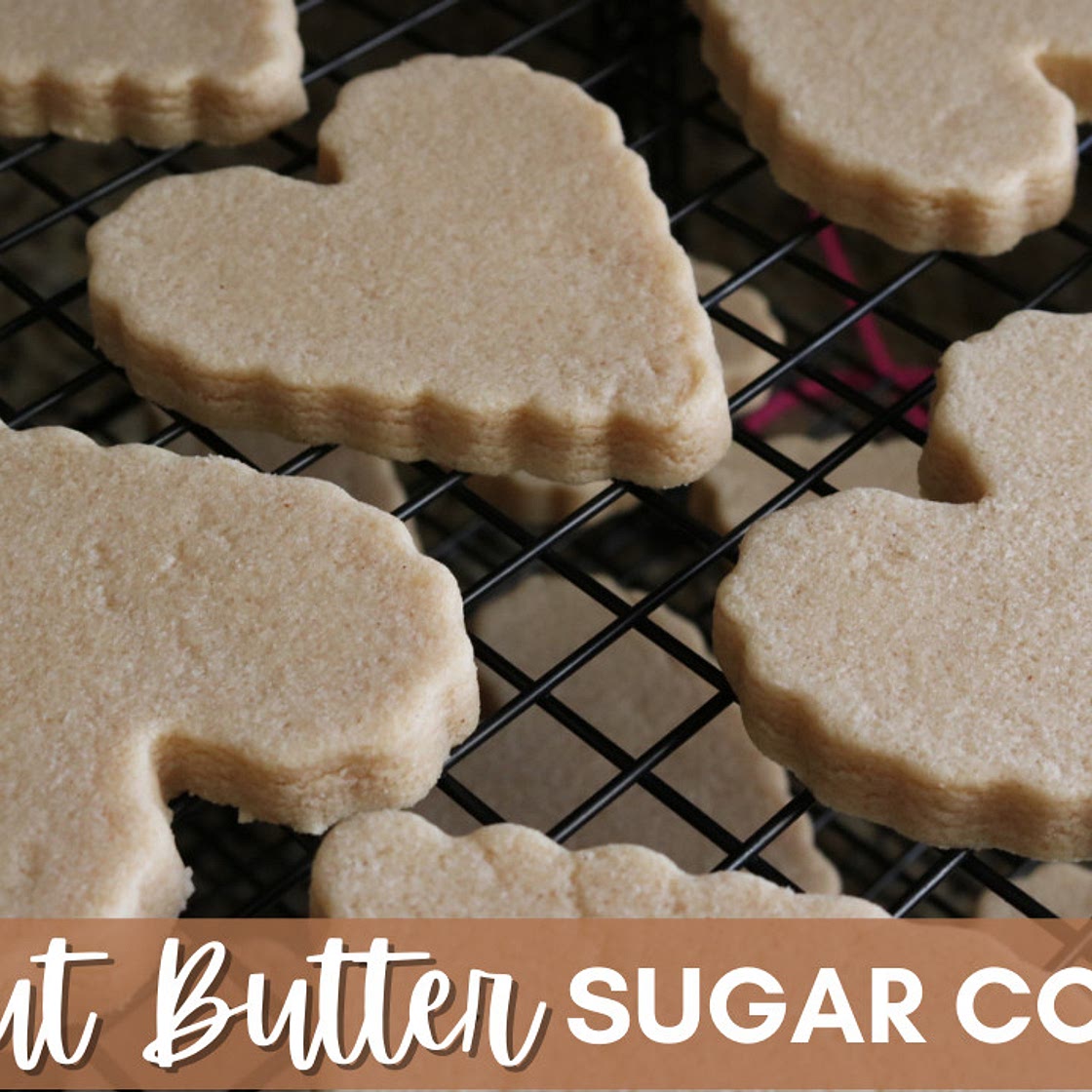 Perfect Peanut Butter Sugar Cookies