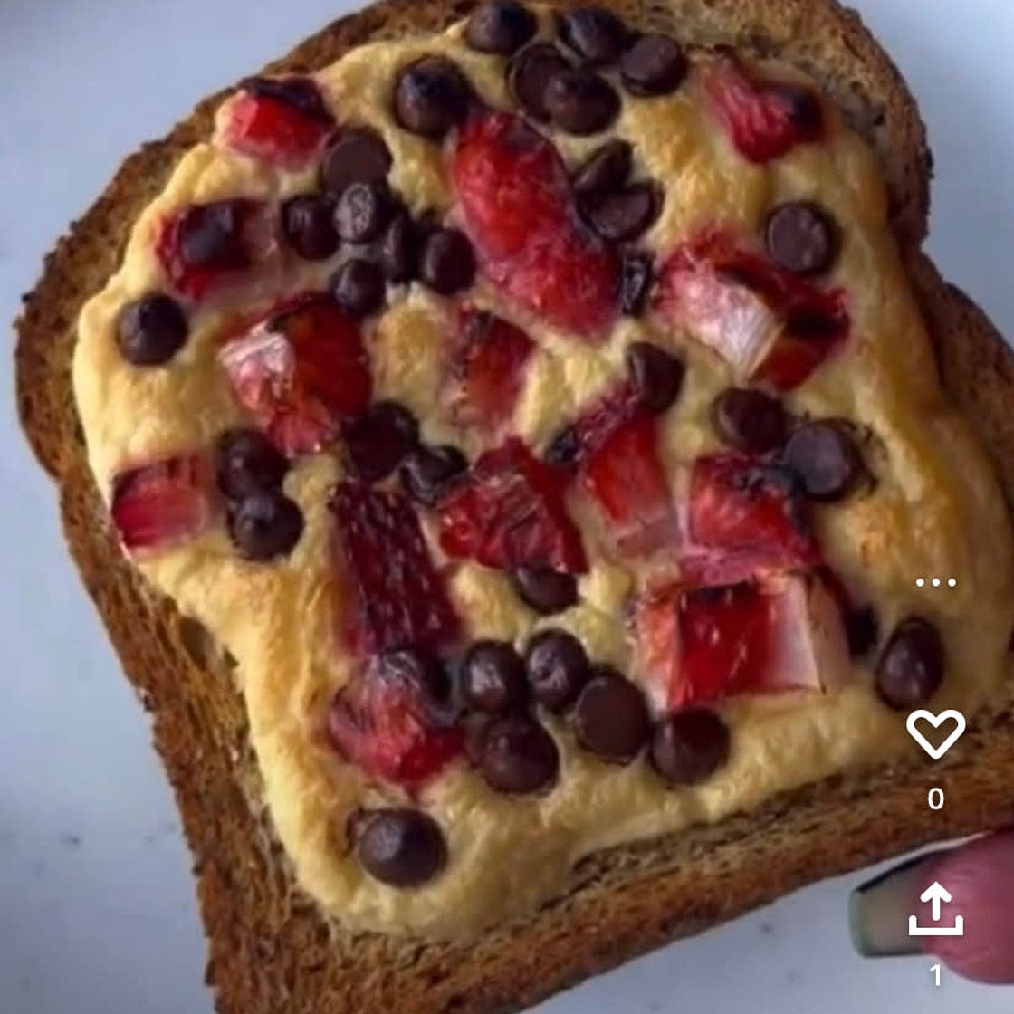 High Protein Vegan Custard Toast
