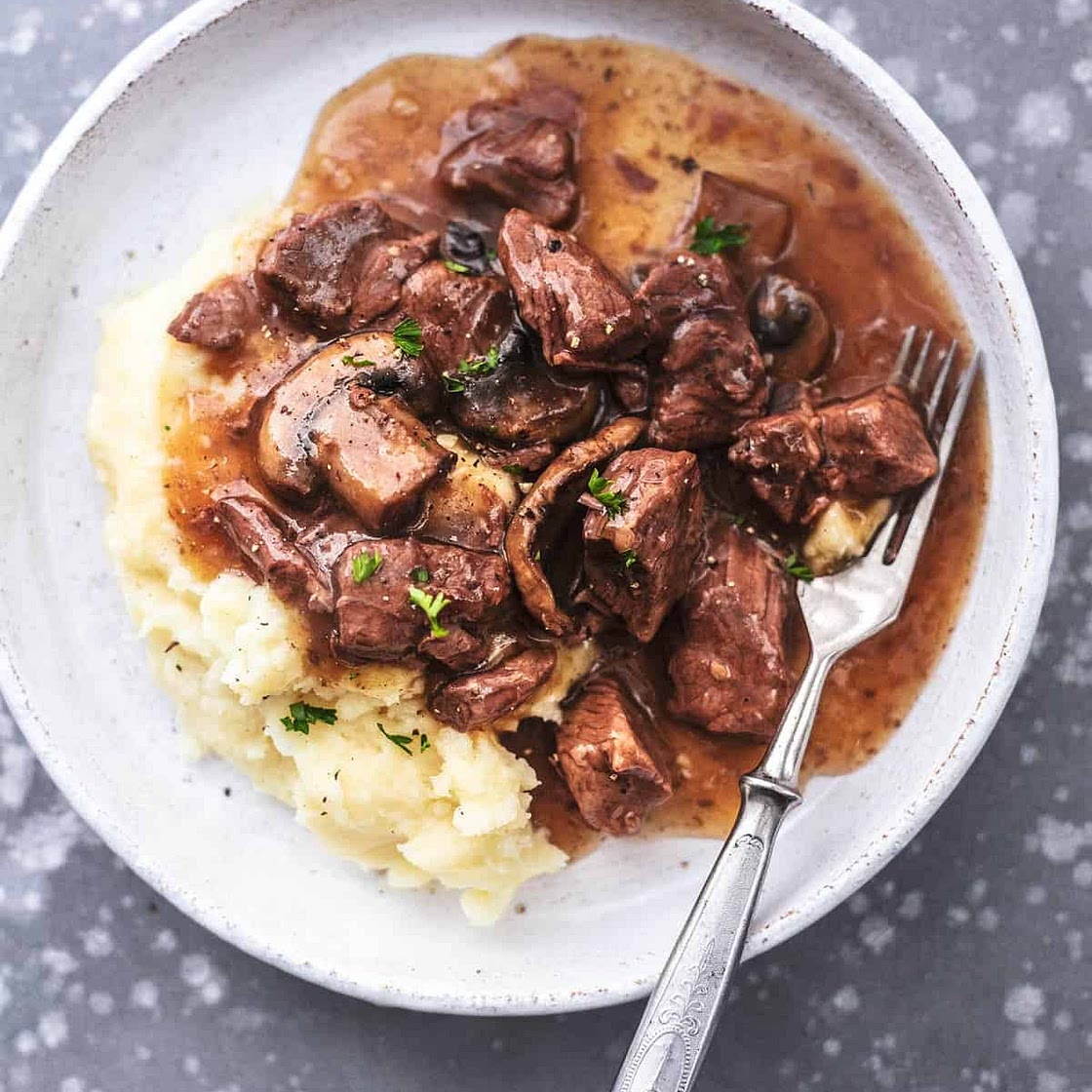 Instant Pot Beef Tips Recipe