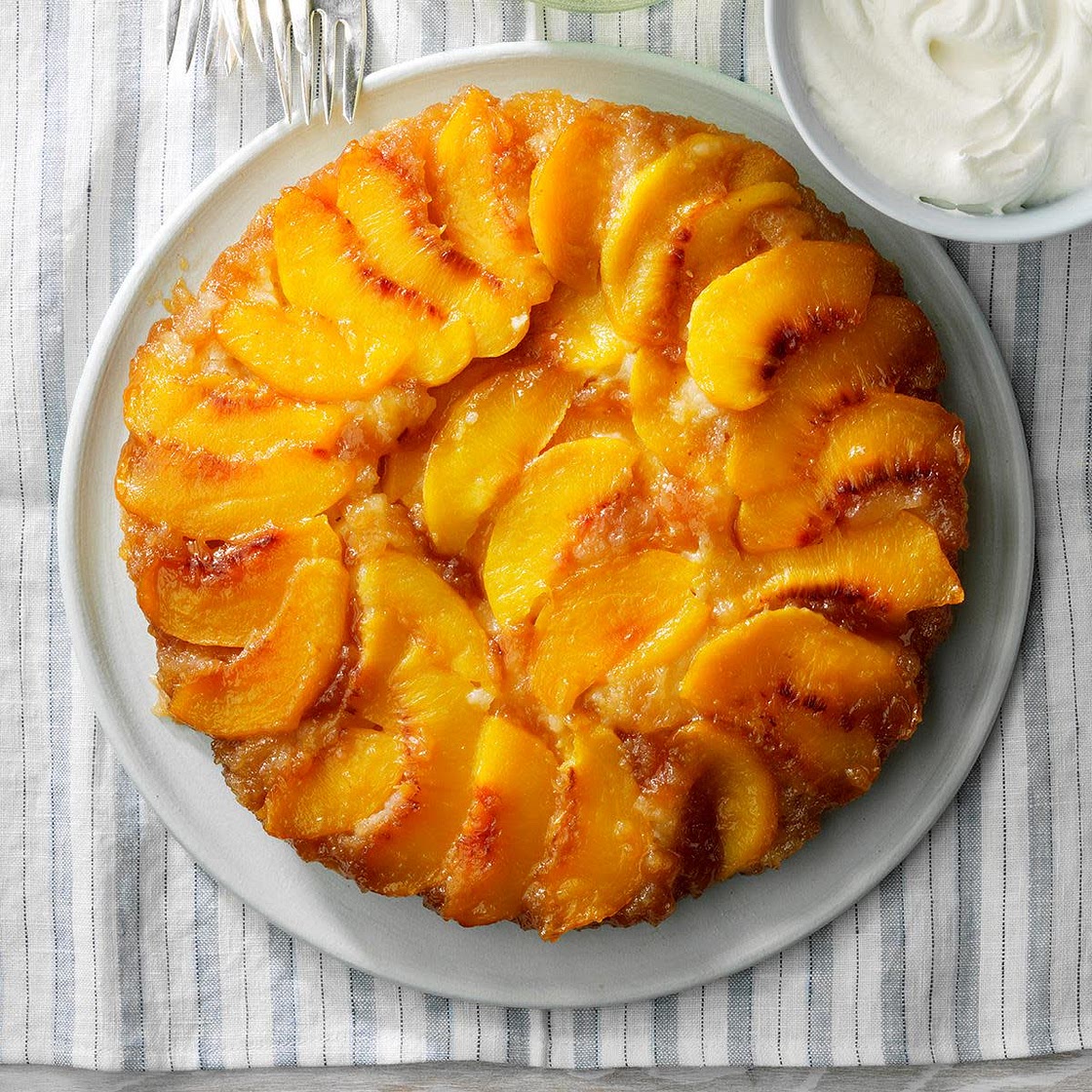 Torta de duraznos