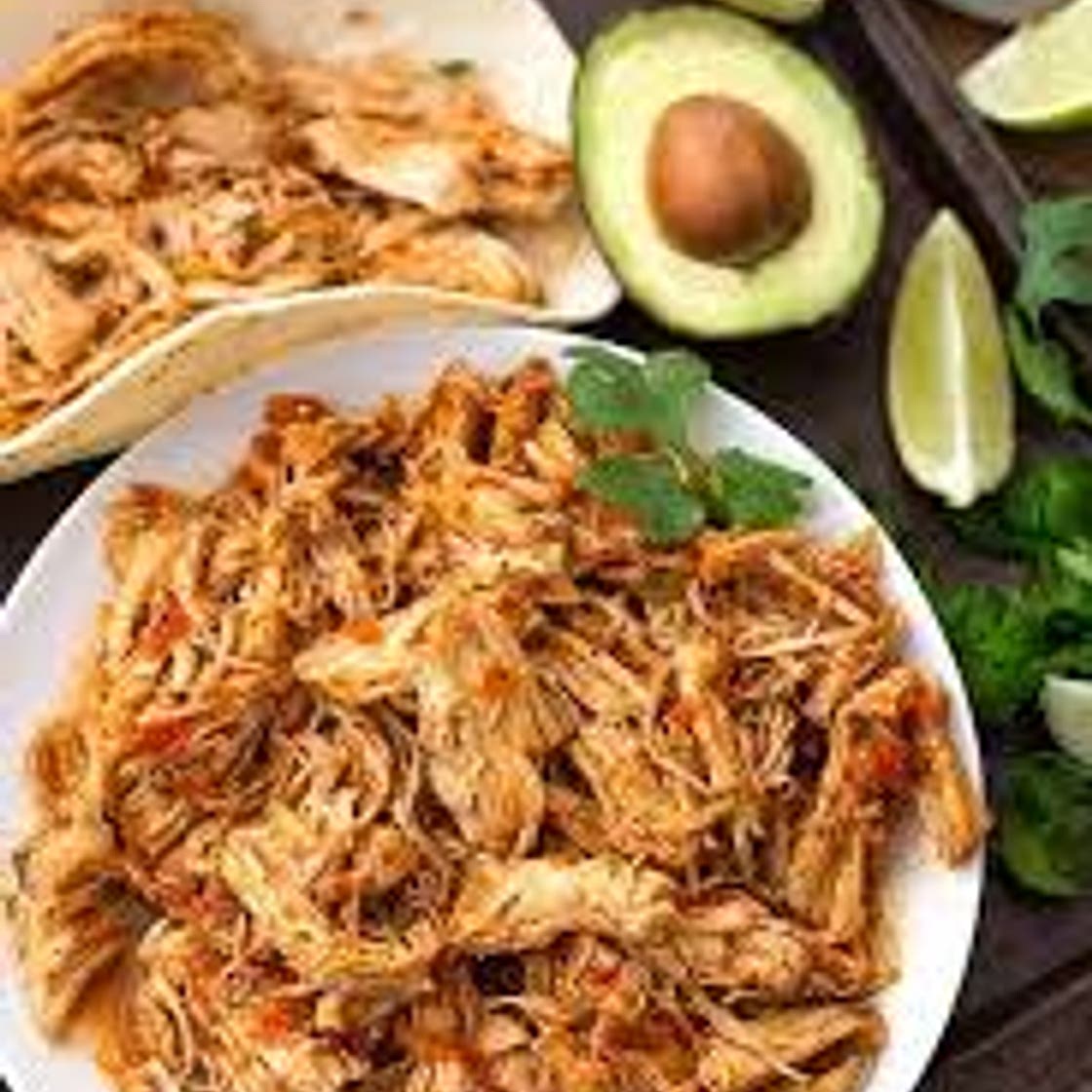 Salsa chicken, slow cooker