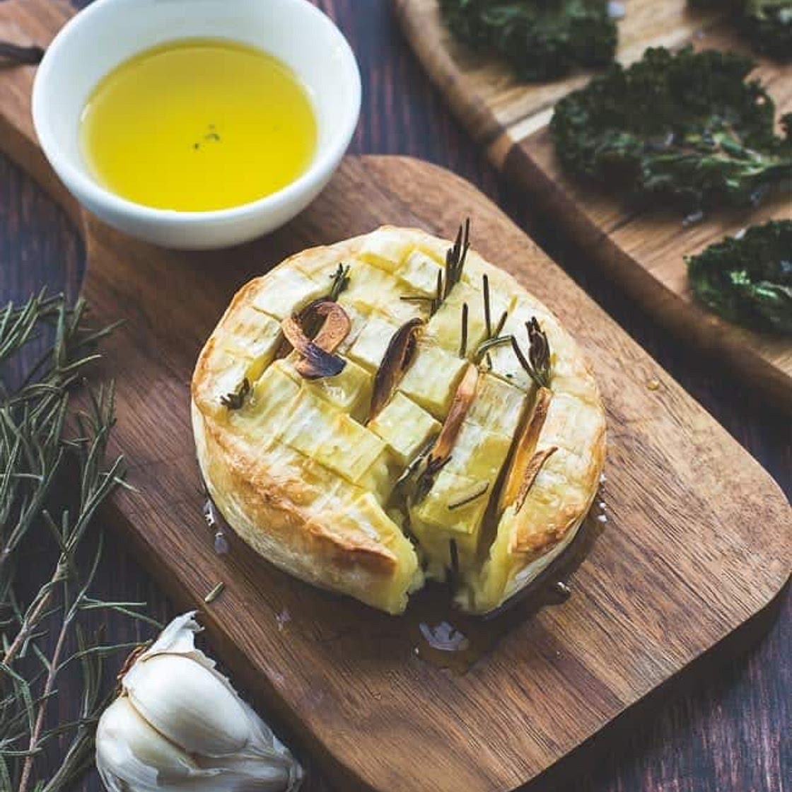 Baked camembert