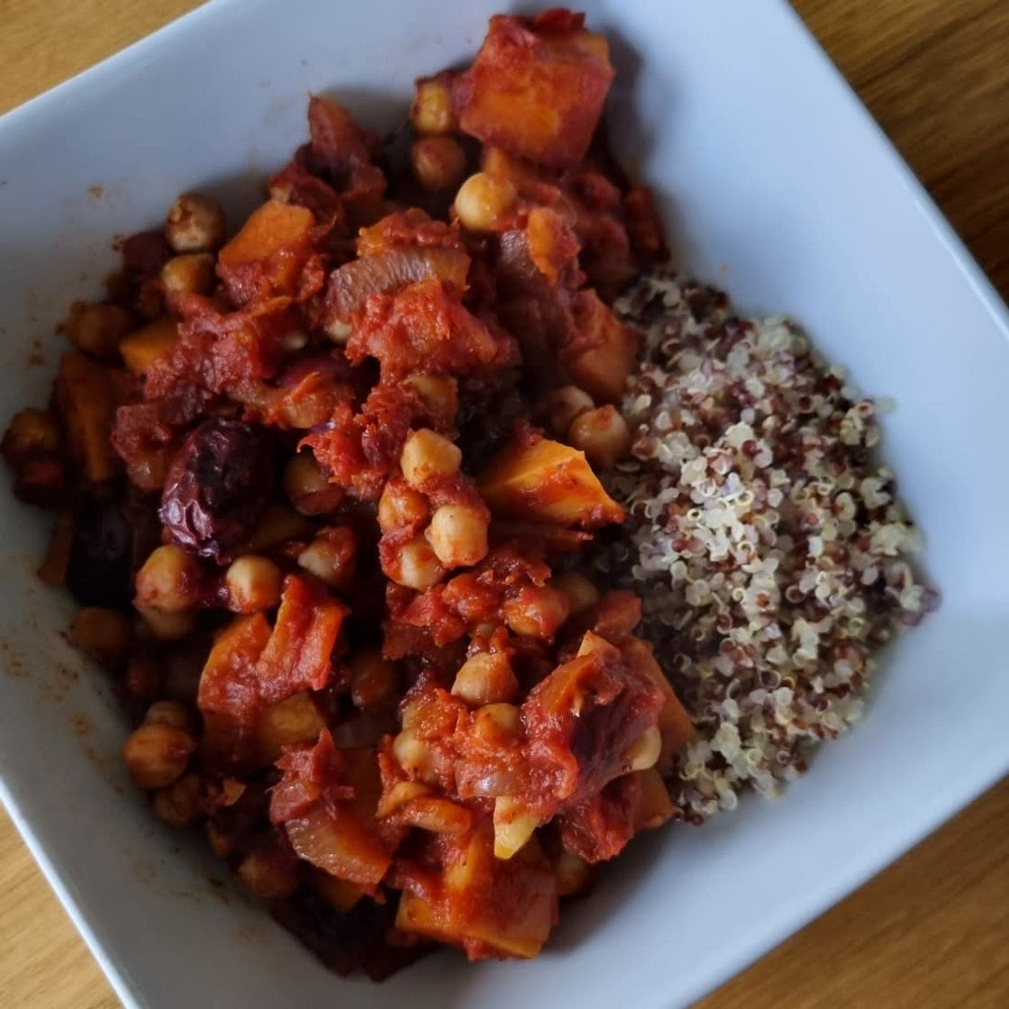 Moroccan chickpea stew