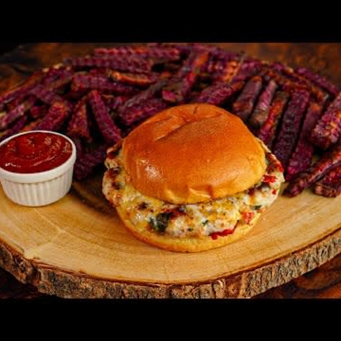 Turkey Smash Burger