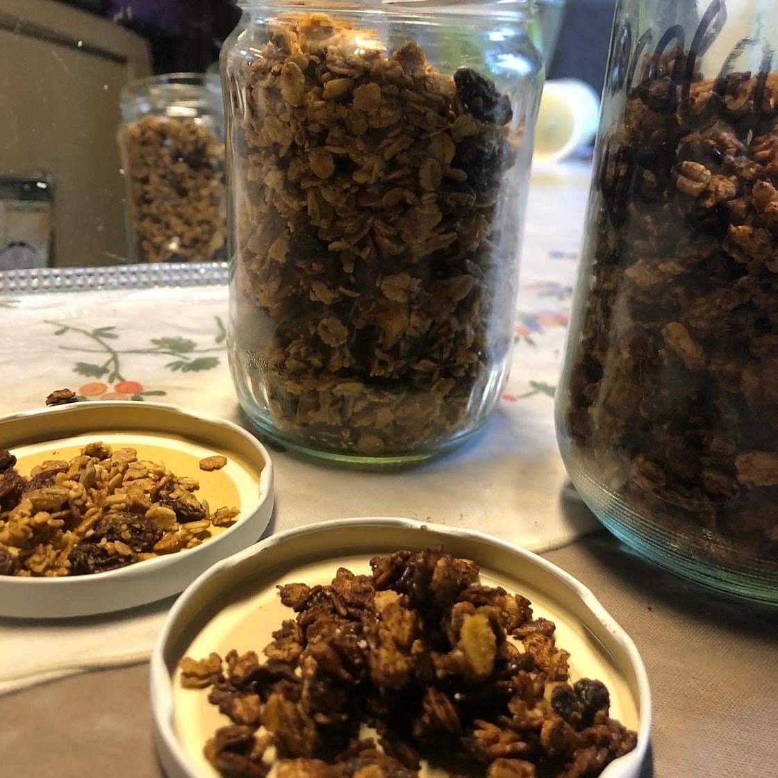 Healthy Vegan granola 
