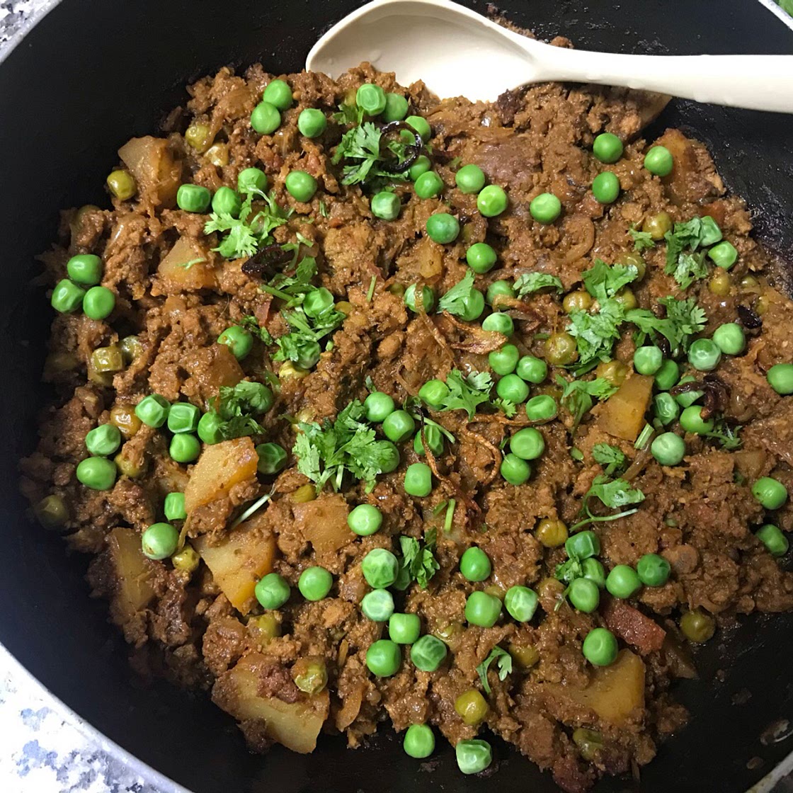 Keema Aloo (Ground Beef and Potatoes)