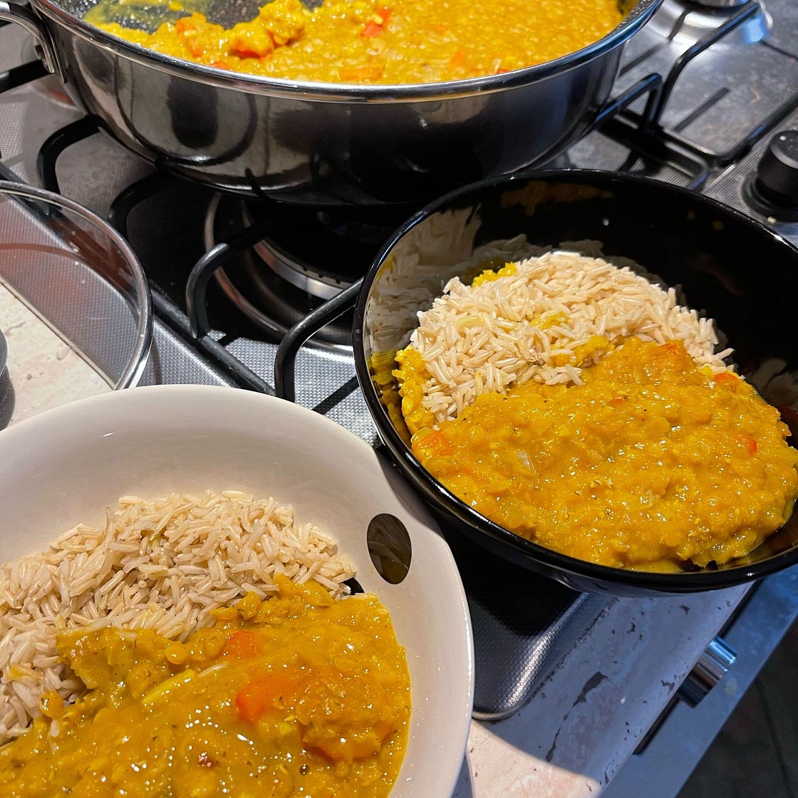 Masoor Dal Tadka (Red Lentil Dahl)