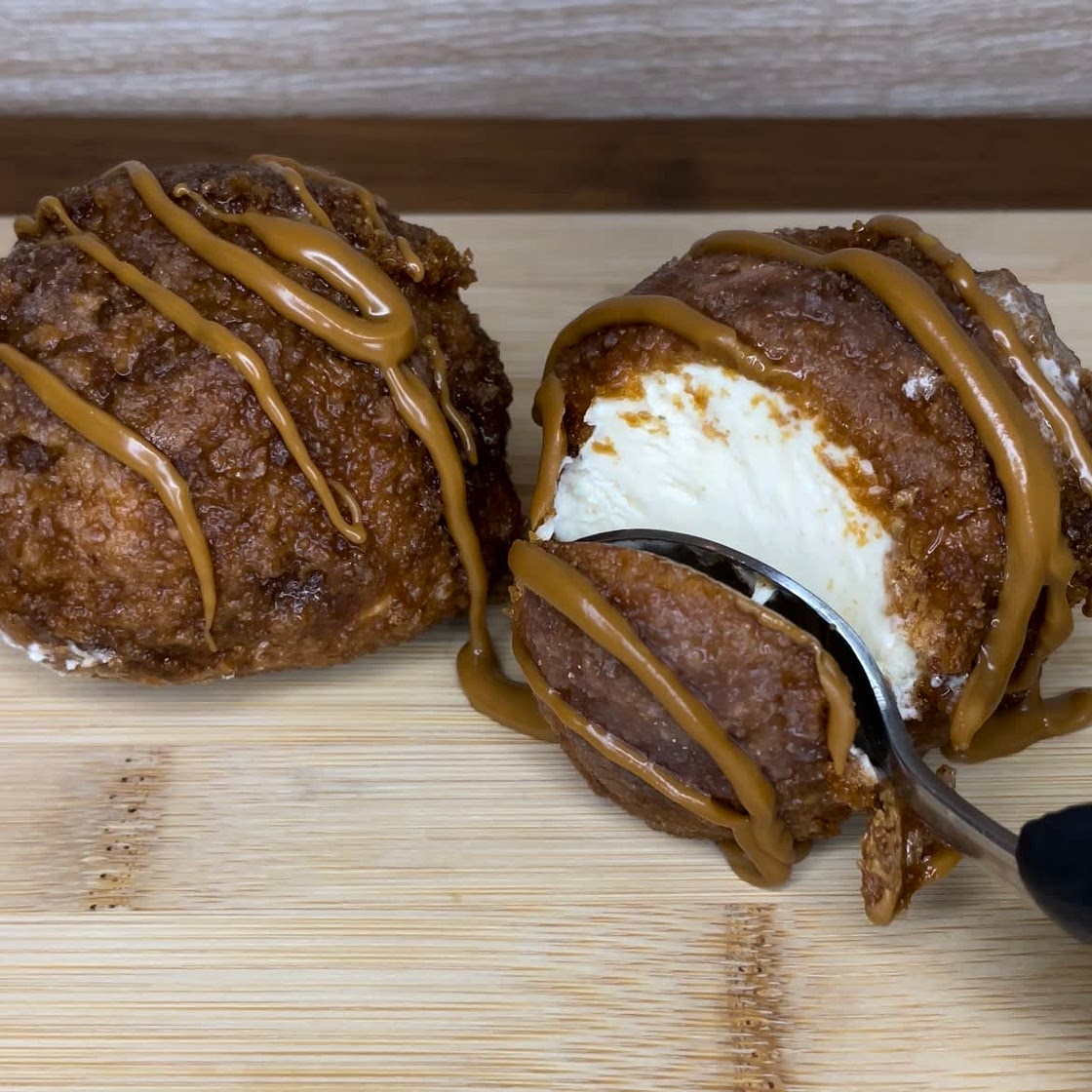 Fried ice cream